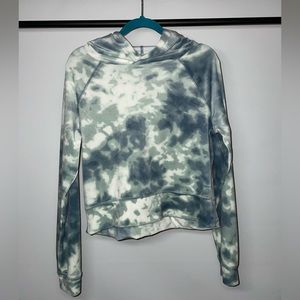 SO Brand tie dye cropped hoodie
